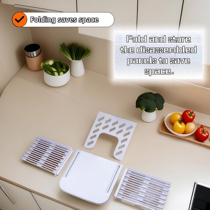 RyanDesign Adjustable Bread Slicer Guide - 4 Thickness Settings for Perfect Homemade Bread Slices, Food-Grade ABS Toast Cutter with Crumb Tray, Multi-Purpose Kitchen Tool for Bread, Cheese, Fruits & Vegetables - Image 5